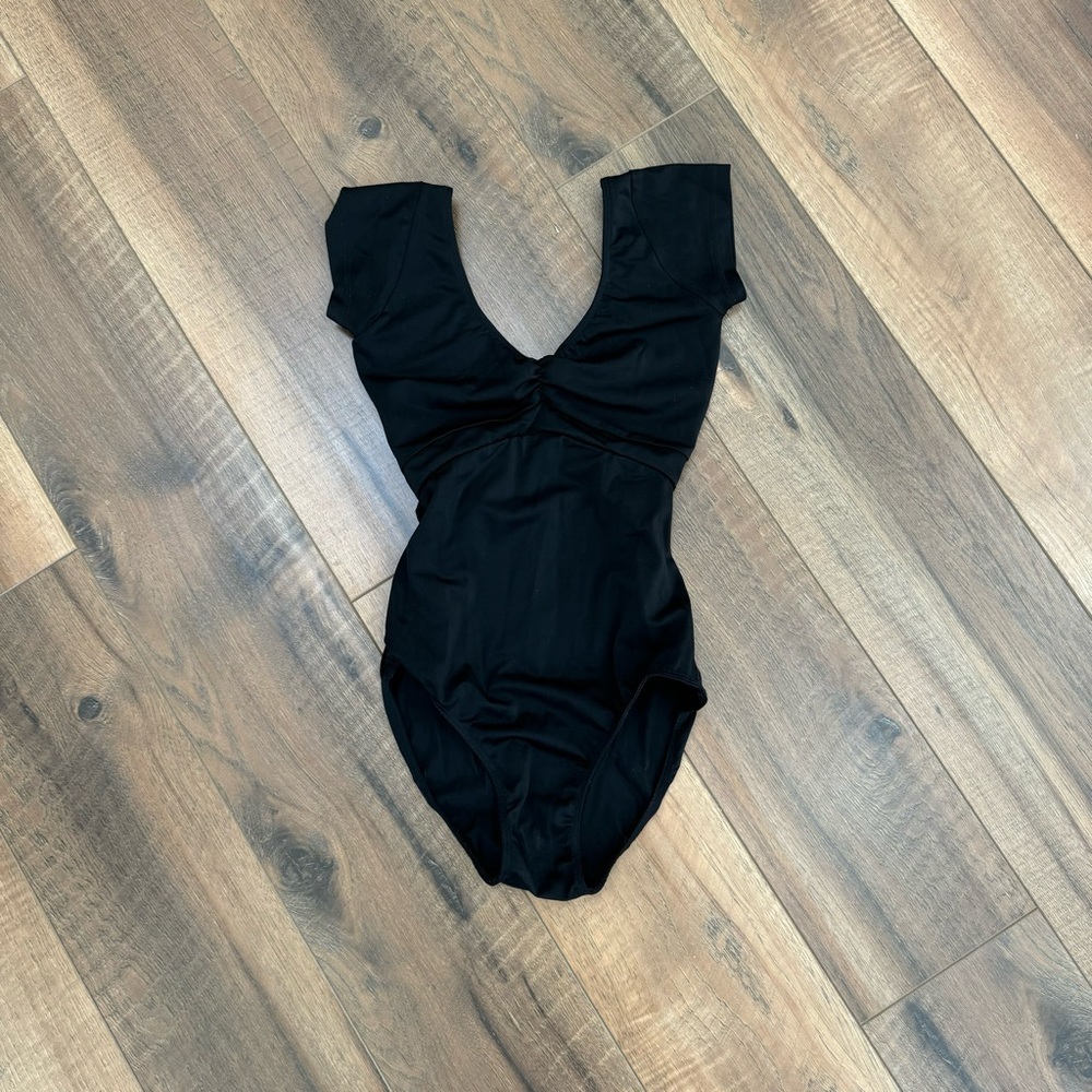 Women’s Black Ballet Leotard